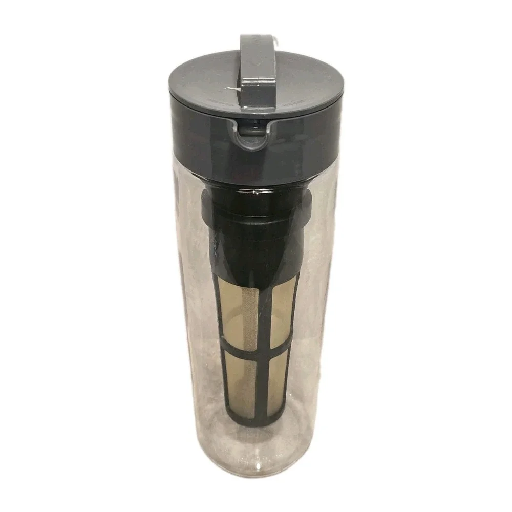 Teavana Iced Tea Pitcher Infuser 2 Qt Clear Gray BPA Free Tea Maker Brewer